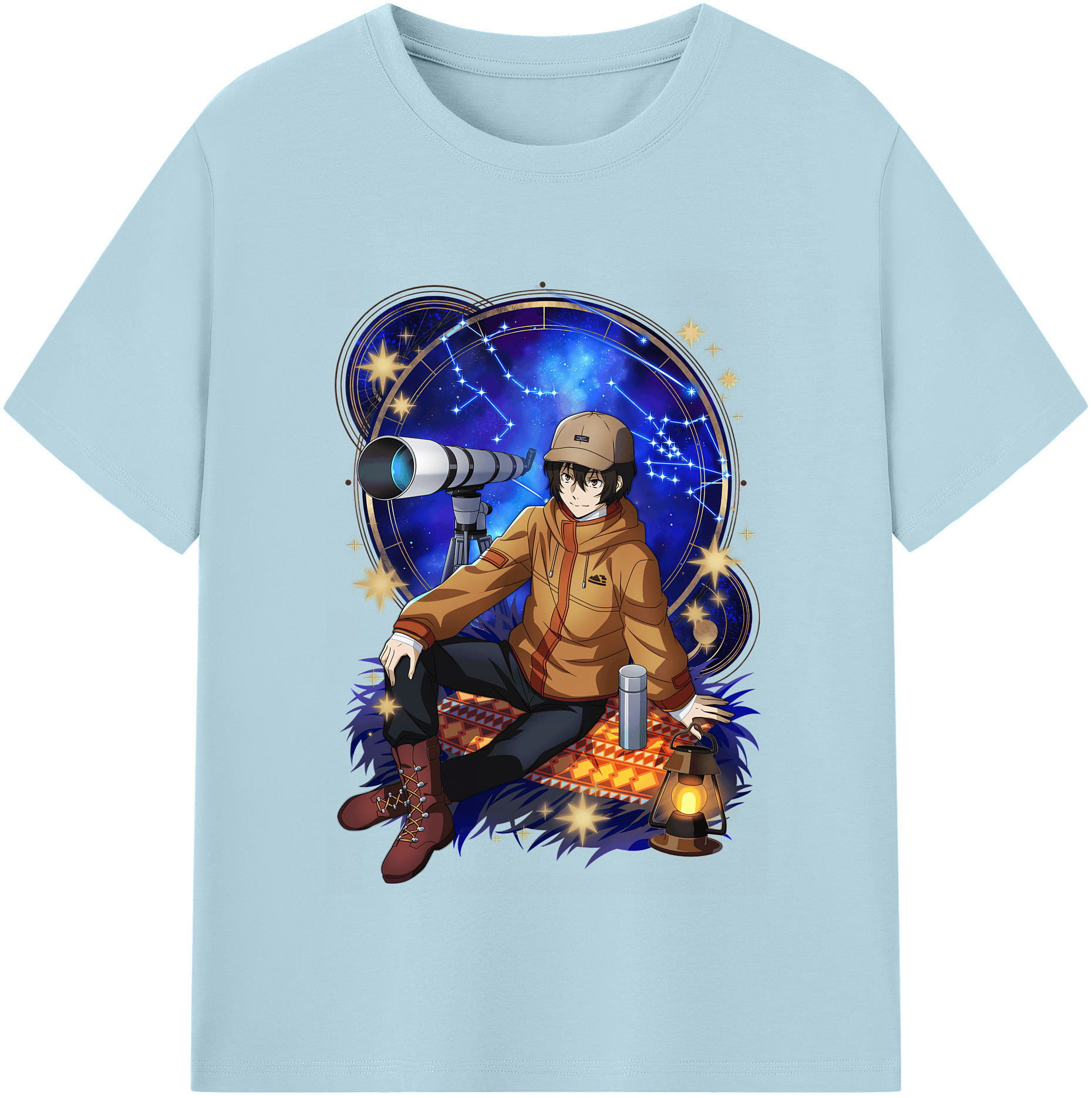 （画像用） 文豪ストレイドッグス Bungo Stray Dogs 綿100％半袖Tシャツ（フロントプリント）